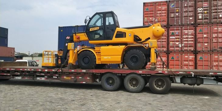 4t  rotated telescopic forklift