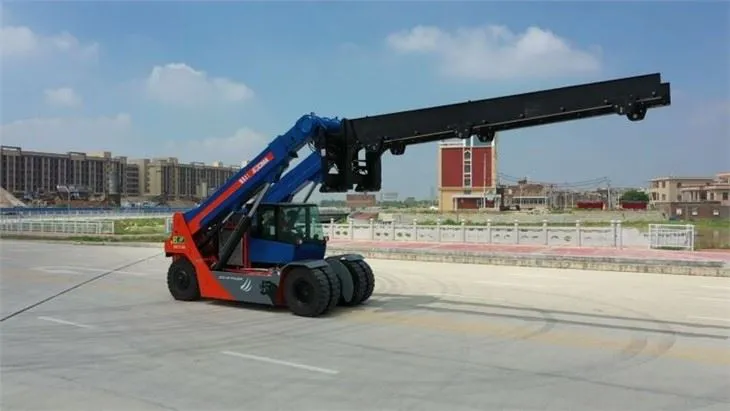 Operate Inside Container Telescopic Forklift