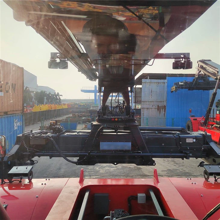 HNRS4545S 45ton Diesel Reach Stacker For Loaded Containers